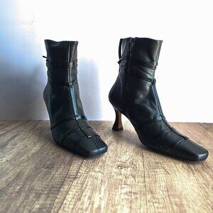 ASOS Design Leather Ankle Boots